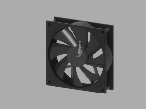 Cooling Fan 3D Model