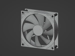 Cooling Fan 3D Model