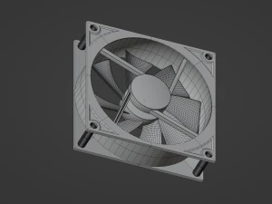 Cooling Fan 3D Model