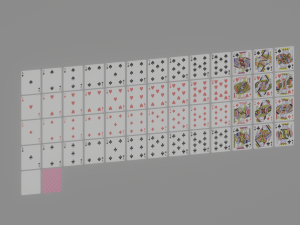 Deck Of Cards 3D Model
