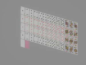 Deck Of Cards 3D Model