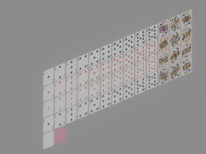 Deck Of Cards 3D Model
