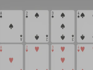 Deck Of Cards 3D Model