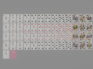 Deck Of Cards 3D Model