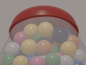 Bubblegum Machine 3D Модель
