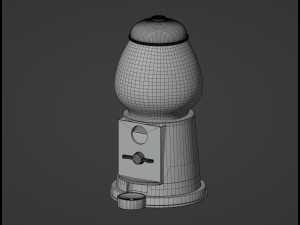 Bubblegum Machine 3D Модель