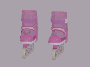 Roller Skates 3D 模型