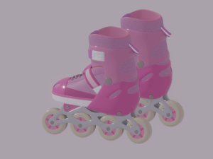 Roller Skates 3D 模型