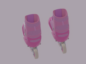 Roller Skates 3D 模型