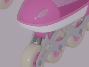 Roller Skates 3D 模型