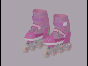 Roller Skates 3D 模型