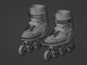 Roller Skates 3D 模型