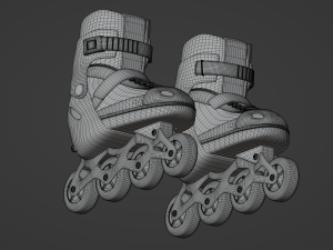 Roller Skates 3D 模型