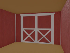Barn Shed 3D Model