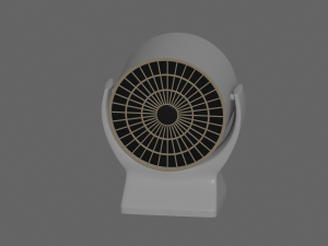 Mini Fan Heater 3D Модель
