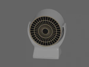 Mini Fan Heater 3D Model