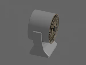 Mini Fan Heater 3D Model