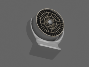 Mini Fan Heater 3D Модель