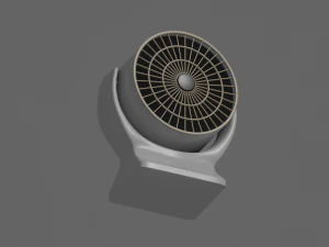Mini Fan Heater 3D Model