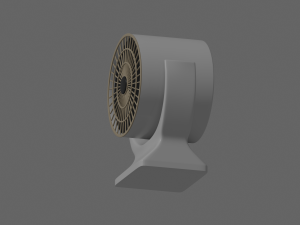 Mini Fan Heater 3D Модель