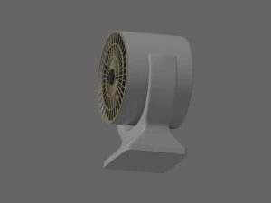 Mini Fan Heater 3D Model