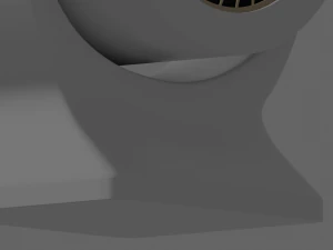 Mini Fan Heater 3D Model