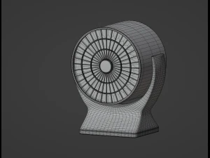 Mini Fan Heater 3D Model
