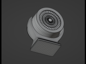 Mini Fan Heater 3D Модель