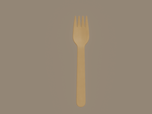 Wooden Fork 3D 模型