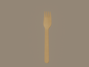 Wooden Fork 3D 模型