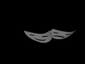Comedy Mask 3D Model