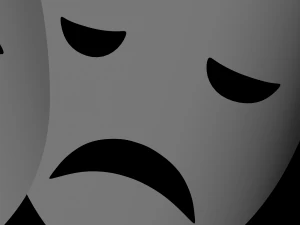 Comedy Mask 3D Model
