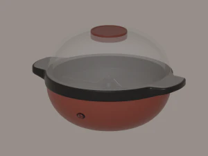 Popcorn Machine 3D Model
