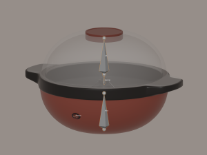 Popcorn Machine 3D Model