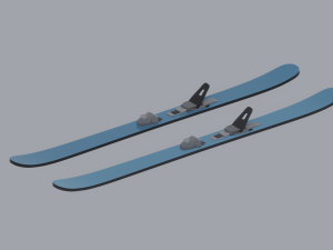 Skis Modelo 3D