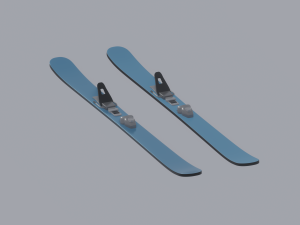 Skis Modelo 3D