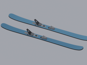 Skis Modelo 3D