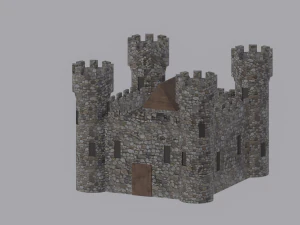 Castillo Medieval Modelo 3D