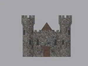 Medieval Castle 3D Model