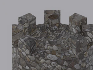 Medieval Castle 3D Model