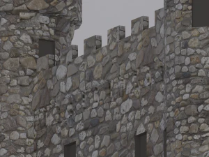 Medieval Castle 3D Model