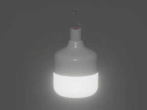 Portable Led Lamp 3D Model