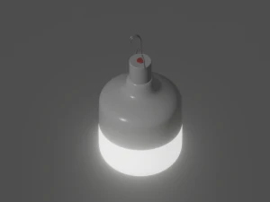 Portable Led Lamp 3D Model