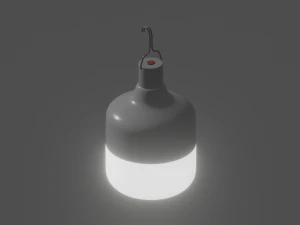 Portable Led Lamp 3D Model