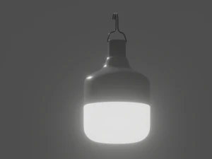 Portable Led Lamp 3D Model