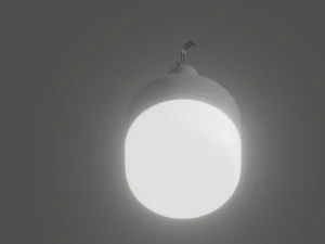 Portable Led Lamp 3D Model