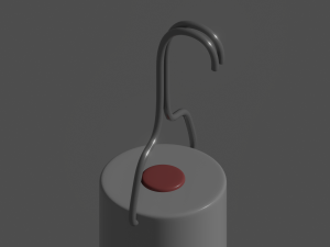 Portable Led Lamp Model 3D