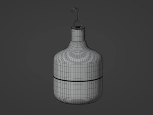 Portable Led Lamp 3D Model