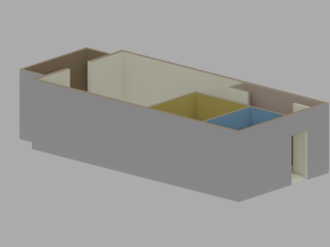 Apartment Floor Plan Model 3D