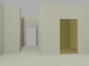 Apartment Floor Plan 3D Model